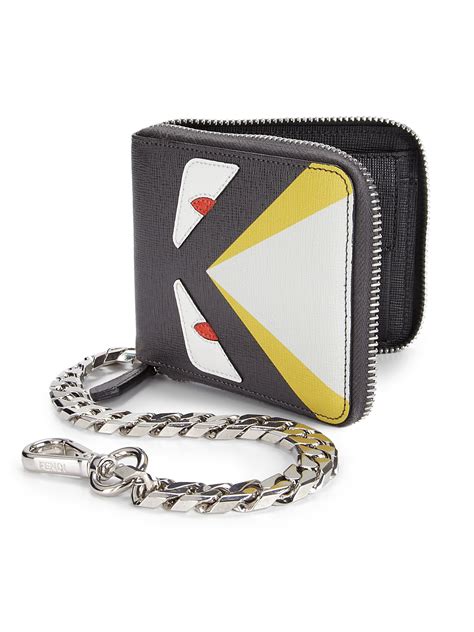 fake fendi wallet men's|fendi zipper wallet.